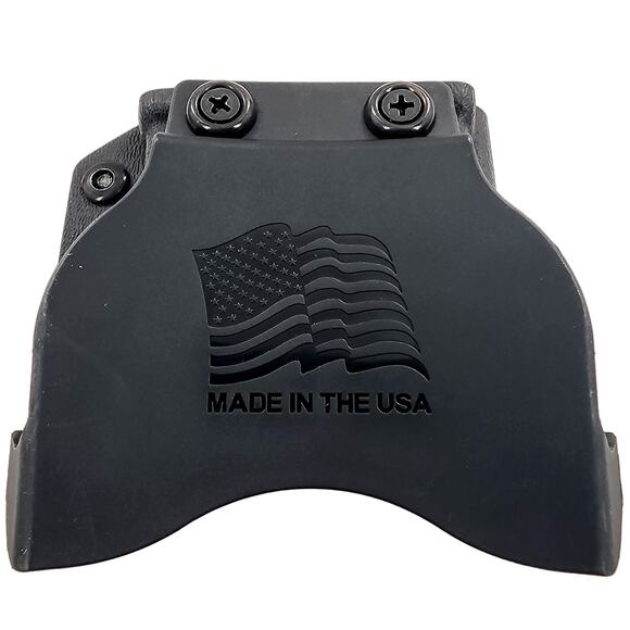 Kydex Mag Holder Paddle Holster AR15 M16 Black Fits 2 inch Belt Made in USA - Picture 3 of 4